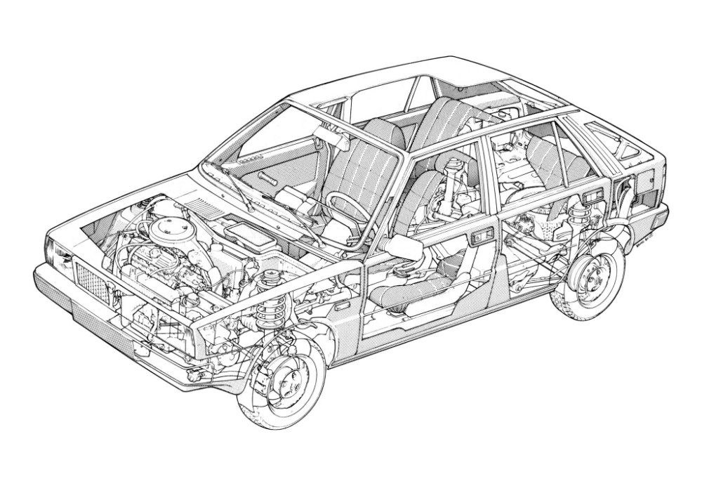 Technique de la Lancia Delta
