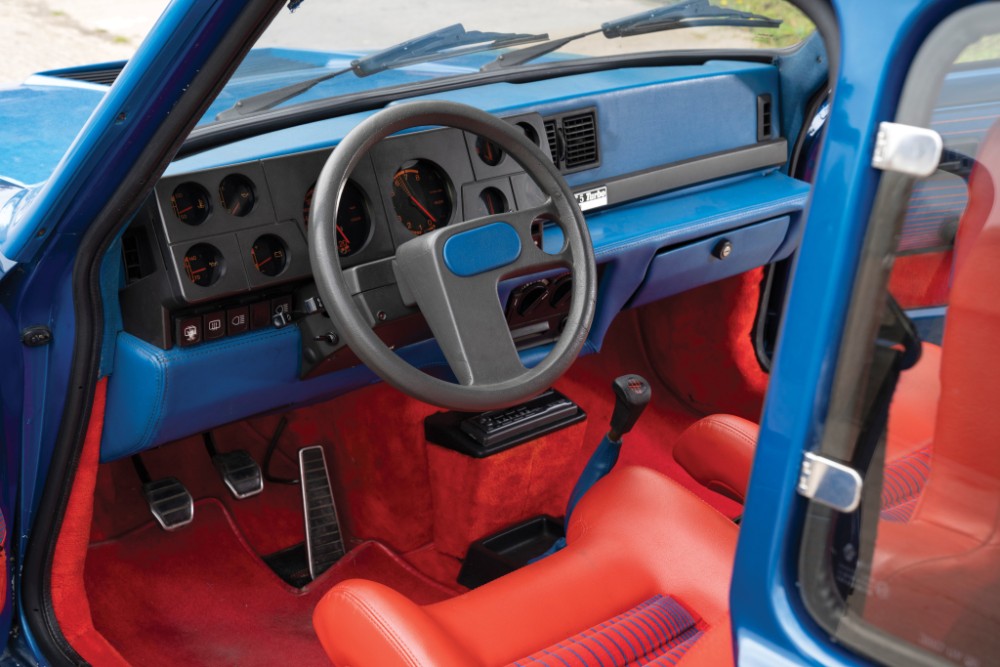 Renault 5 Turbo intérieur