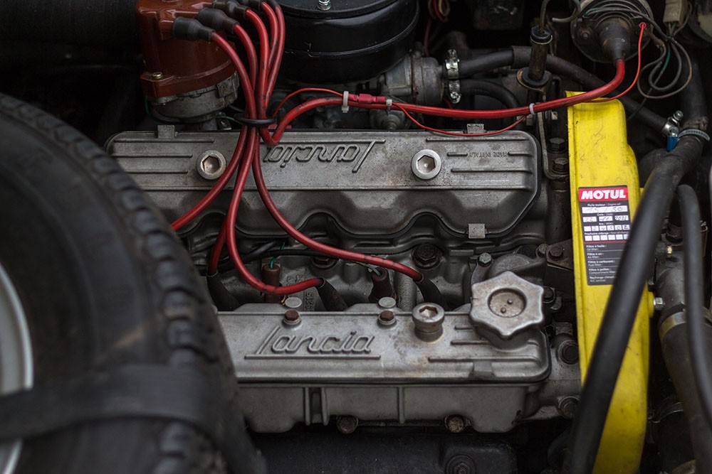 Moteur de la Lancia Beta Montecarlo