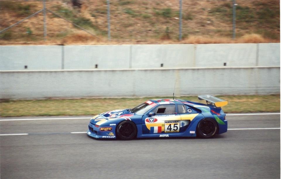 Venturi 600 LM Art Car aux 24h du Mans 1995