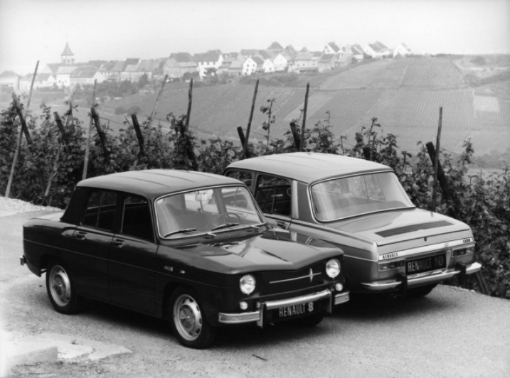 Renault 8 et Renault 10