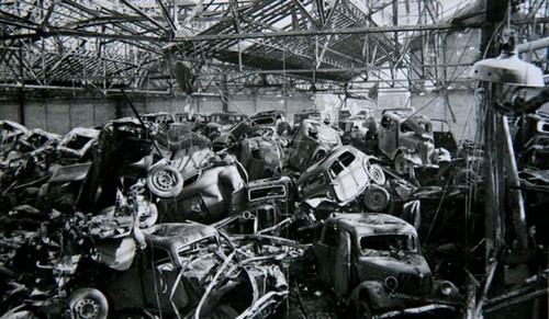 Bombardement usine Renault sur l'île Seguin 